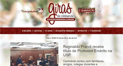 Desktop Screenshot of girasdeumbanda.com.br